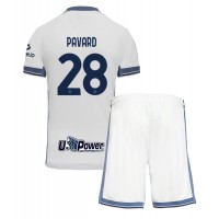 Maglia Calcio Inter Milan Benjamin Pavard #28 Seconda Divisa Bambino 2024-25 Manica Corta (+ pantaloncini)